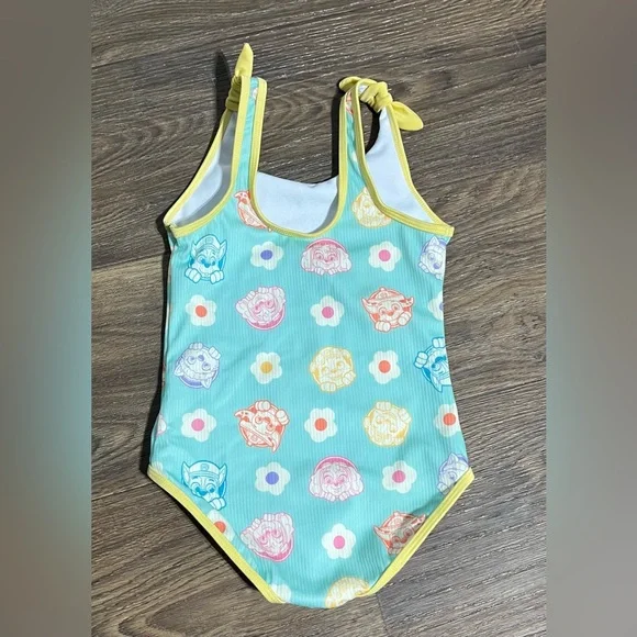 Preloved-PAW PATROL NICKELODEON Bathing Suit, One Piece Toddler Bathing Suit - Picture 2 of 8